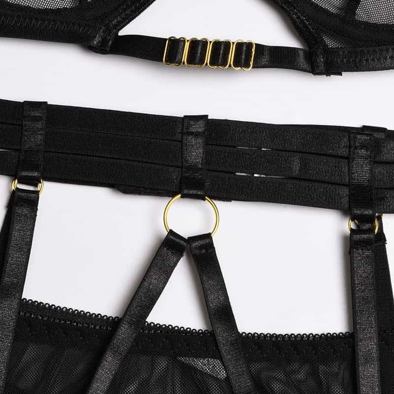 Double Shoulder Strap Bra Panty Sets