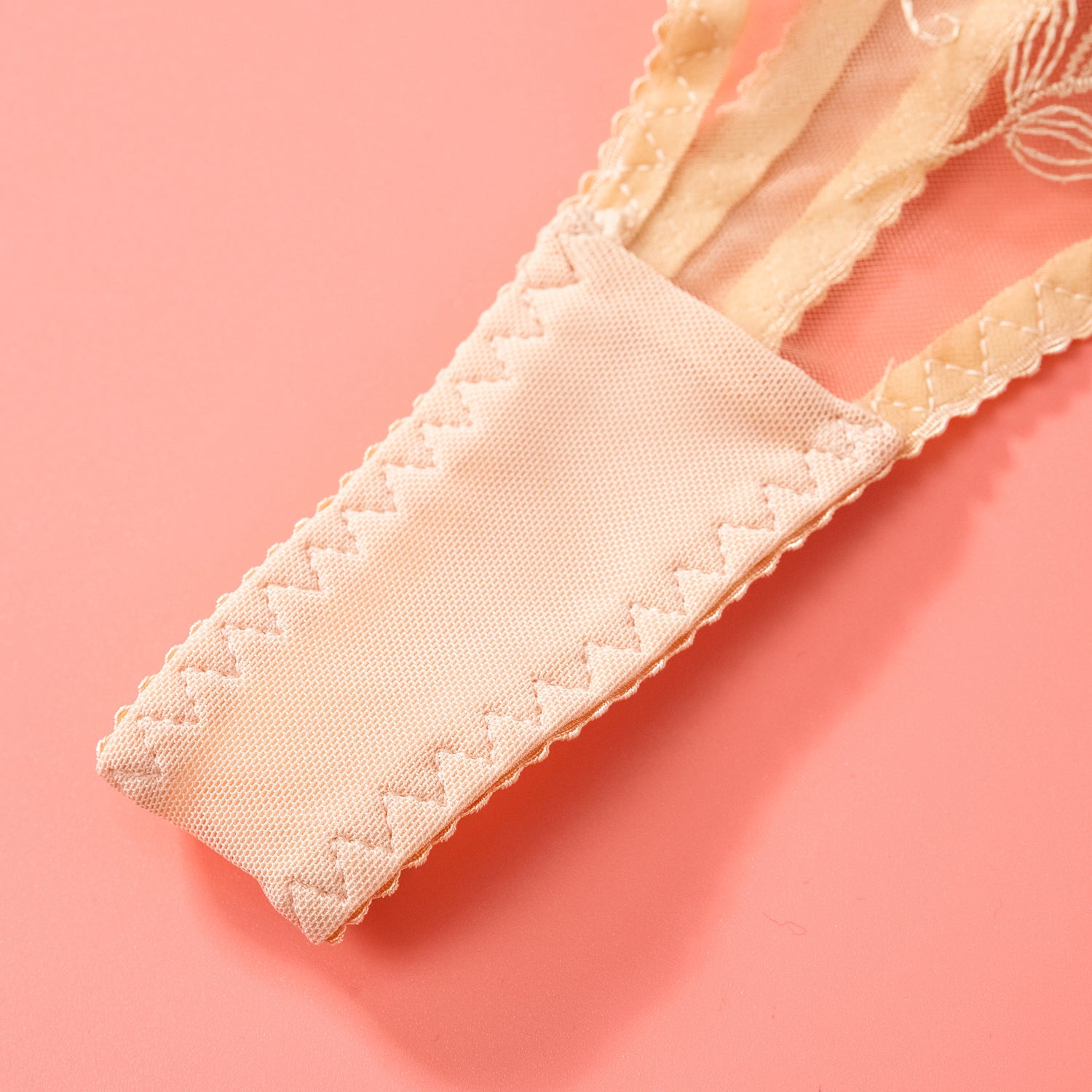 Sheer Lace Garter Lingerie Ensemble