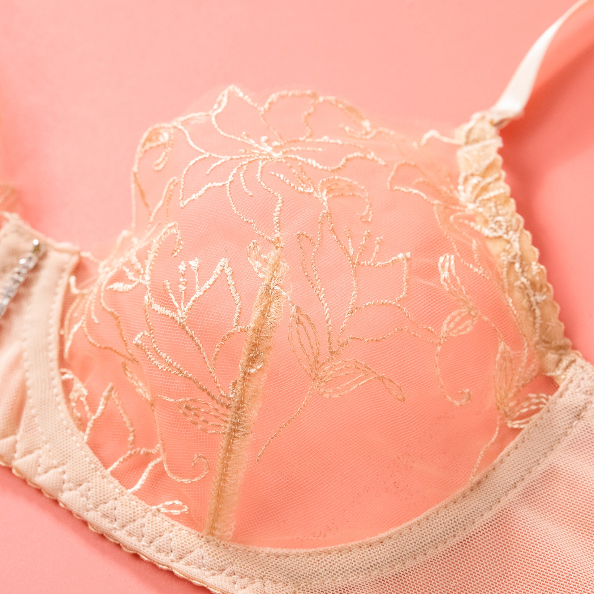 Sheer Lace Garter Lingerie Ensemble