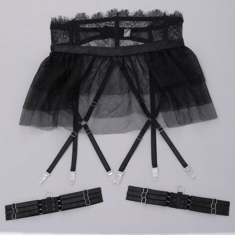 Delicate Shadow Sheer Bra and Panty Set
