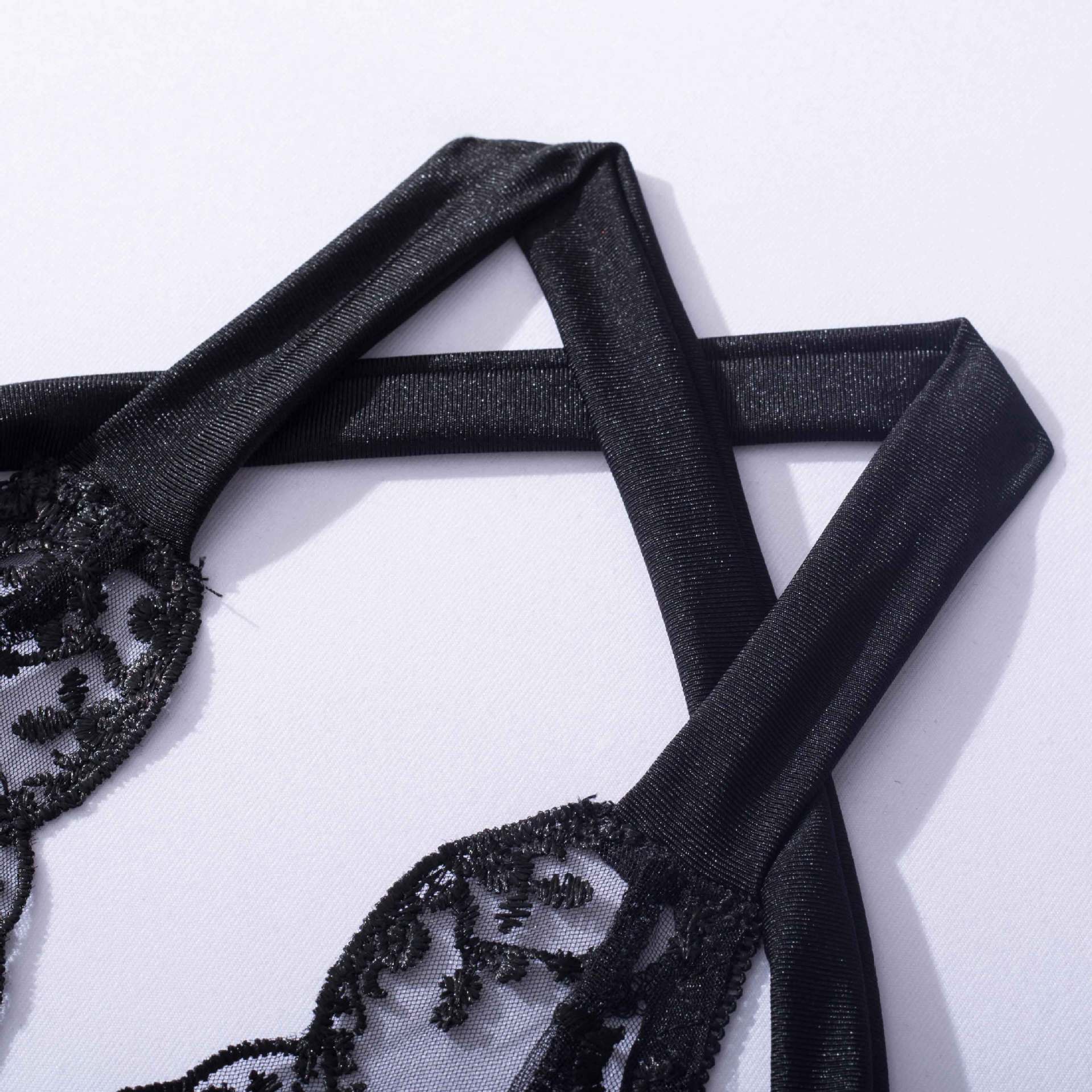 Enchante Halter Neck Lace Teddy
