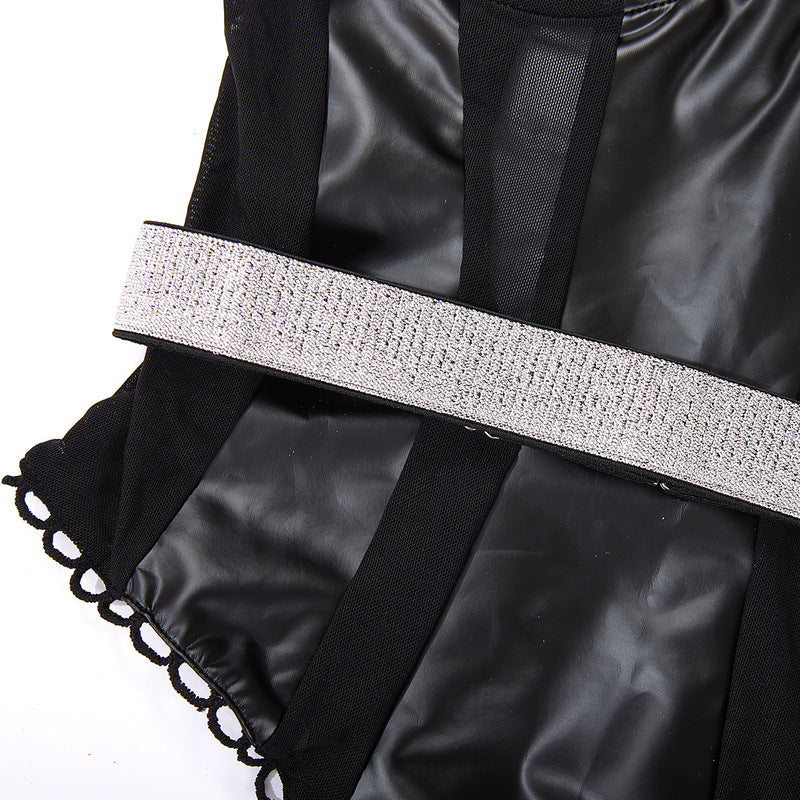 Perspective Corset One-Piece Set