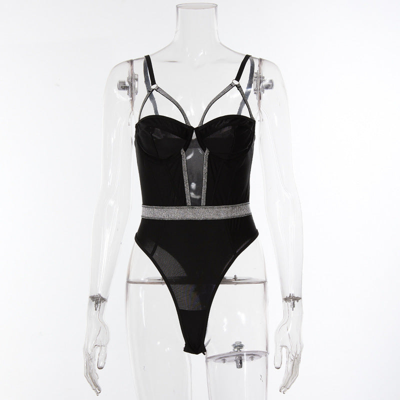 Sexy Jumpsuit Hollow Lingerie