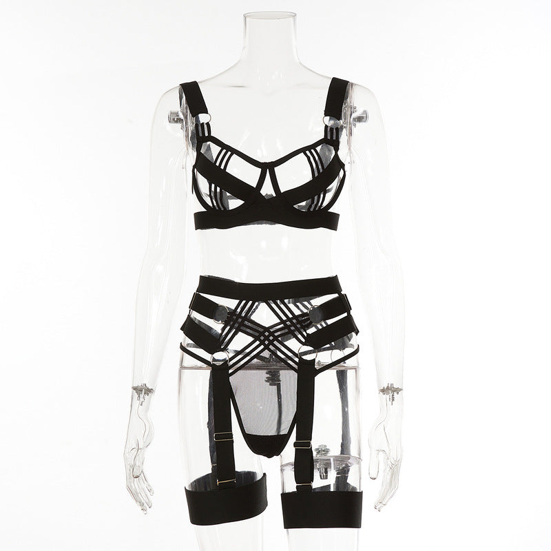 Ultra Sexy Garter Belt Bra Panty Set