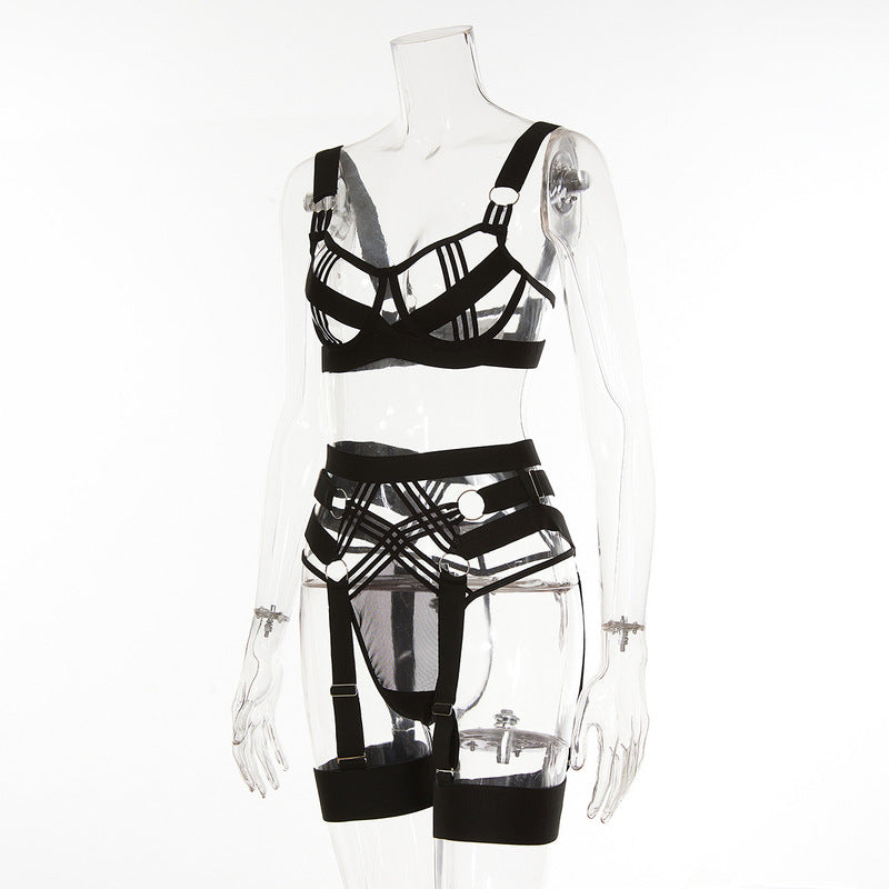 Ultra Sexy Garter Belt Bra Panty Set