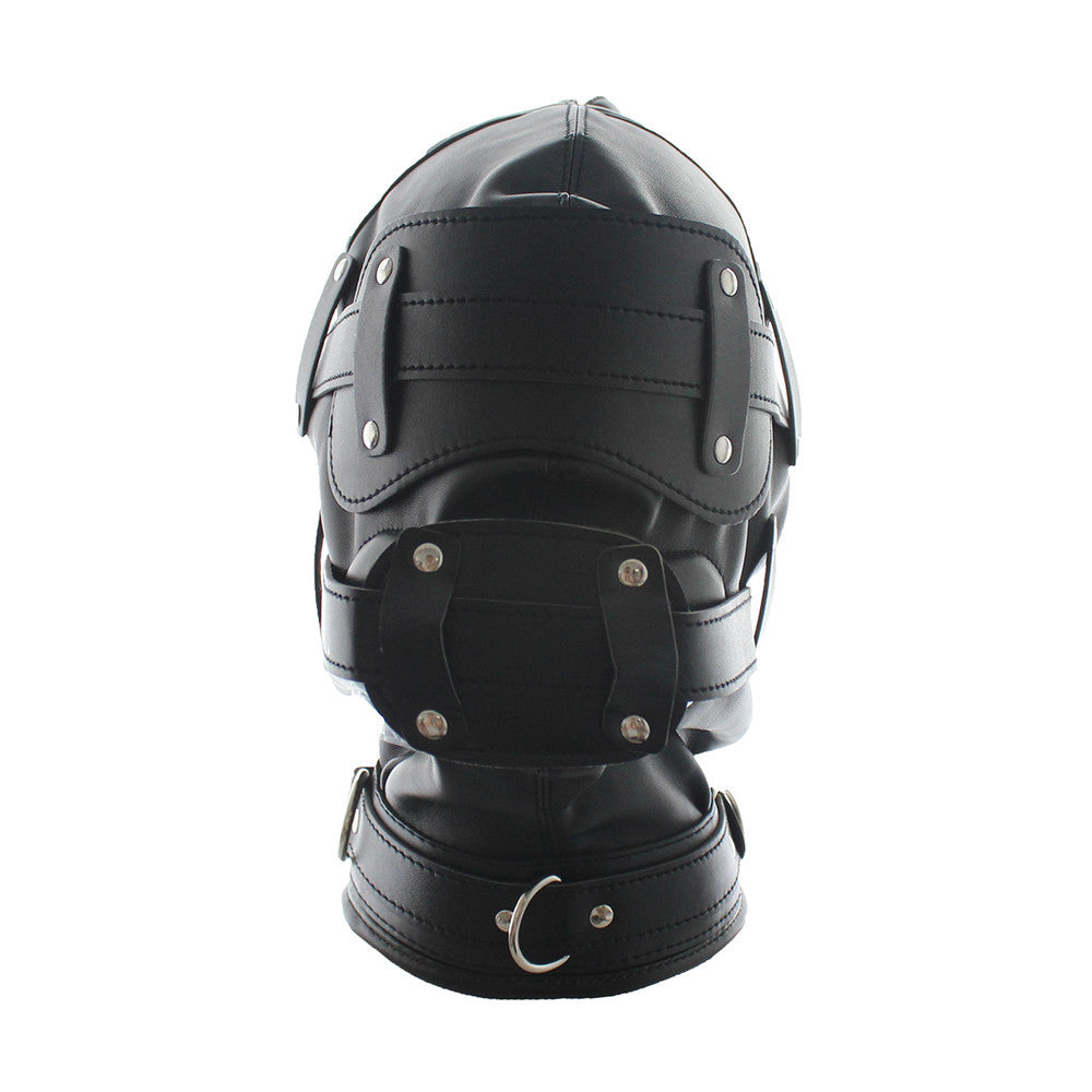 Black Mask with Phallic Gag