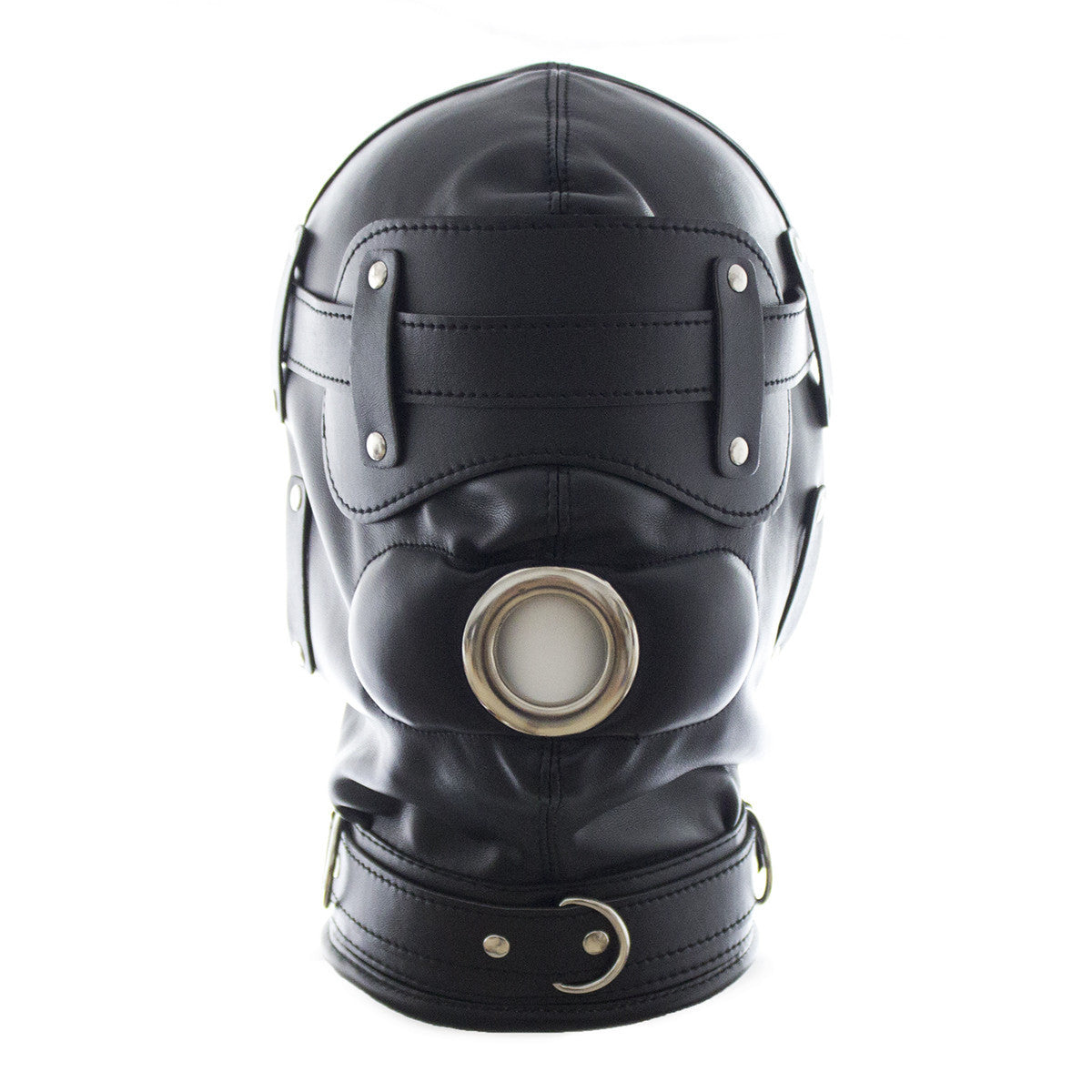 Black Mask with Phallic Gag