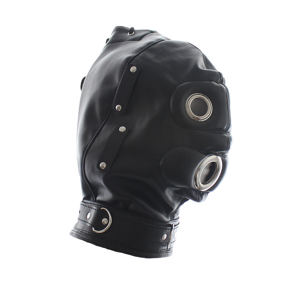 Black Mask with Phallic Gag