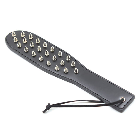 Intrepid Studded Leather BDSM Paddle - GLingerie