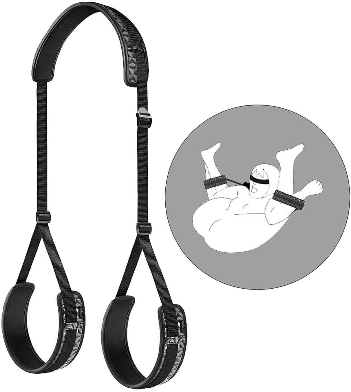 Bondage Leg Restraints in Diamond