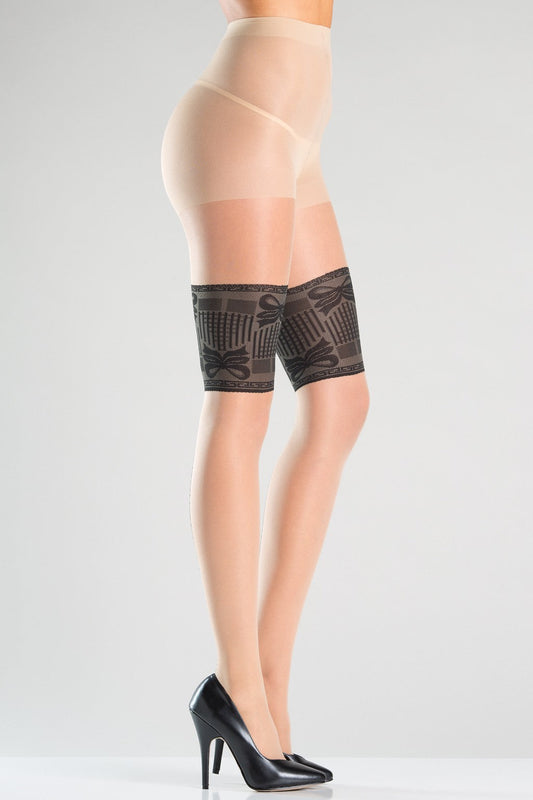 Bow Bands Pantyhose Hosiery