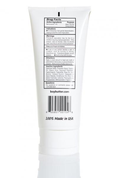 Boy Butter Desensitizing Comfort Cream