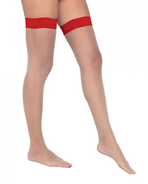 Colored Silicone Stay Up Stockings