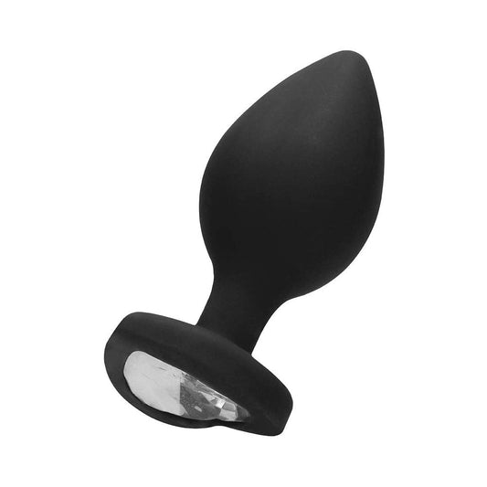 Diamond Heart Butt Plug Extra Large