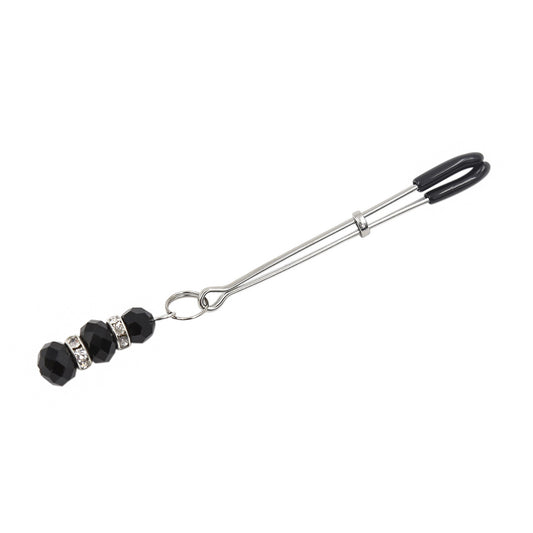 Elegant Jewel-Tipped Adjustable Nipple Clamps - GLingerie