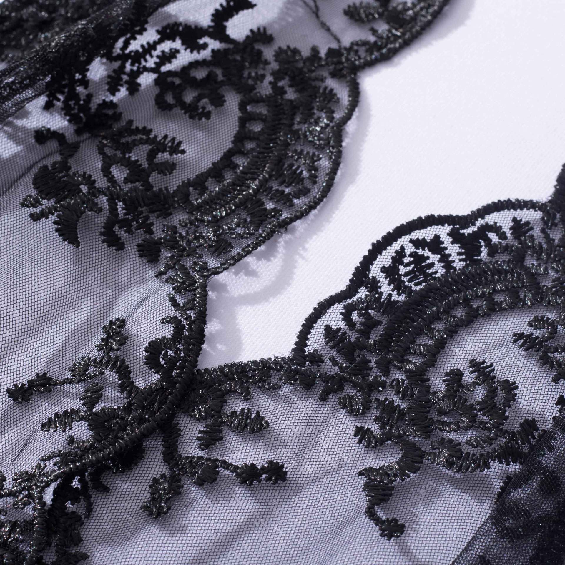 Enchante Halter Neck Lace Teddy