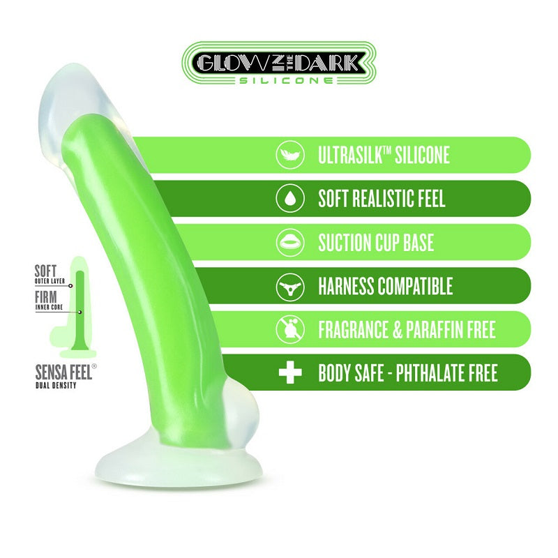 Exclusive Neo Elite Glow-in-the-dark Omnia Dildo
