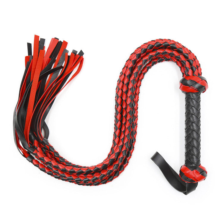 Dual-Tone Vegan Leather Flogger