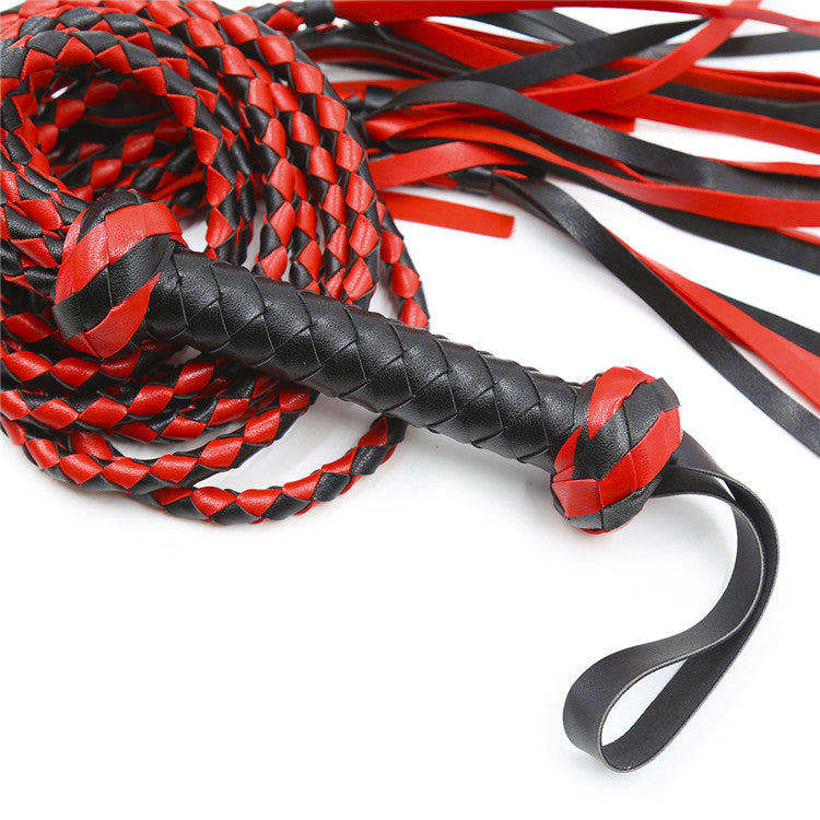 Dual-Tone Vegan Leather Flogger