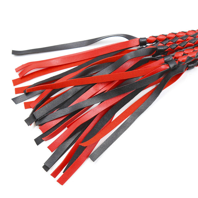 Dual-Tone Vegan Leather Flogger