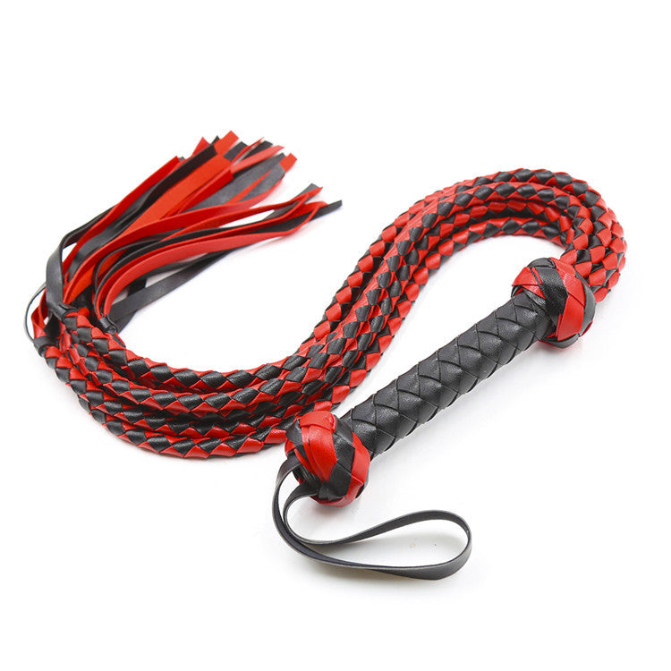 Dual-Tone Vegan Leather Flogger