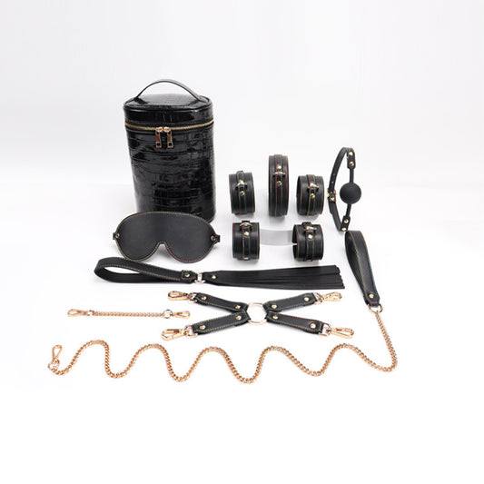 50 Shades Bondage Travel Kit with Colorful Stitching - GLingerie