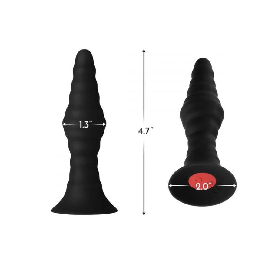 Powerful Play Ribbed Plug