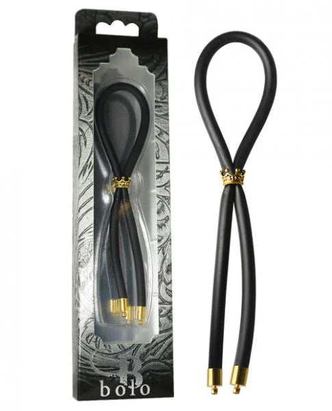 Bolo Silicone Gold Crown