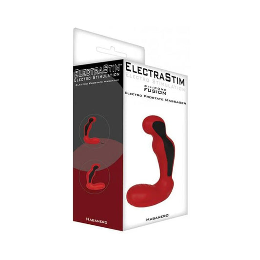 Electrastim Fusion Habanero Prostate Massager - Red - Massagers