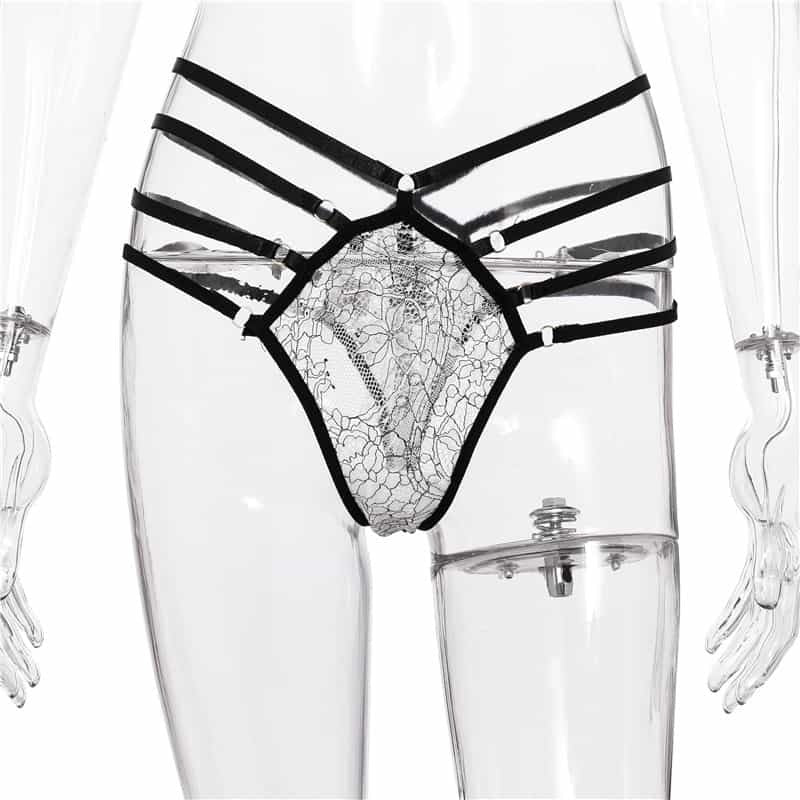 Halter Lace Bra Sexy Lingerie Set