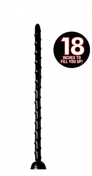 Hosed 18 Inches Swirl Thin Anal Snake