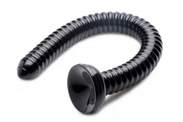 Hosed 19 Inches Ribbed Anal Snake Probe