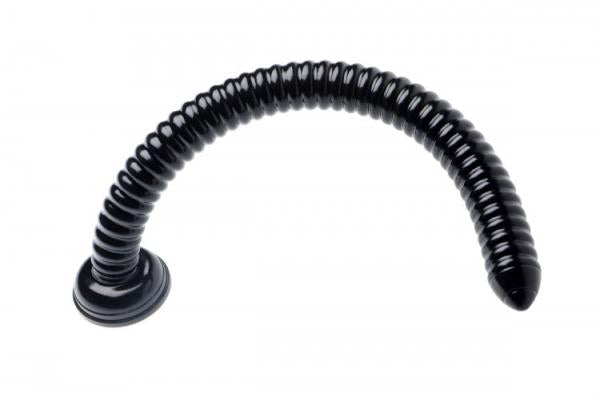 Hosed 19 Inches Ribbed Anal Snake Probe