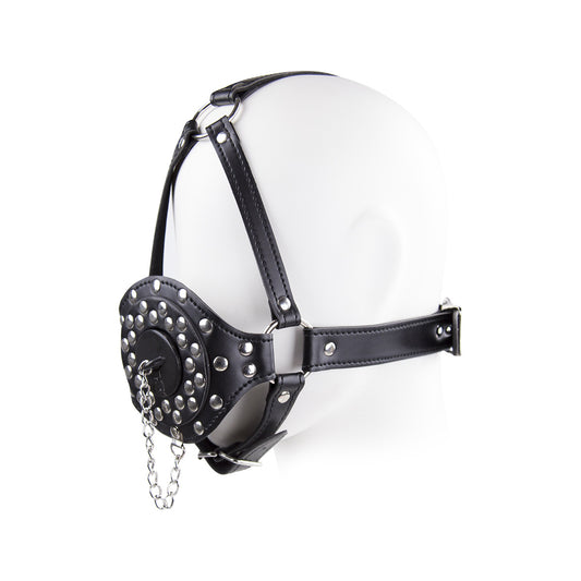 Intrigue Leather BDSM Horse Mask - GLingerie