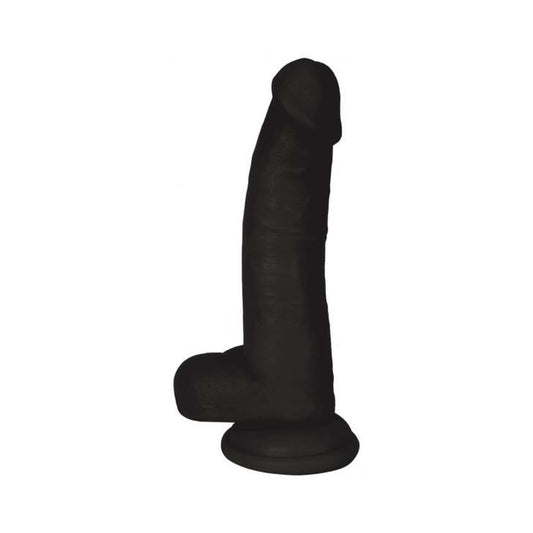 Jock Dong 8" with Balls Midnight Black
