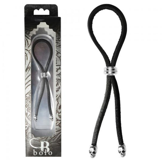 Lasso Silver Bead Slider with Skull