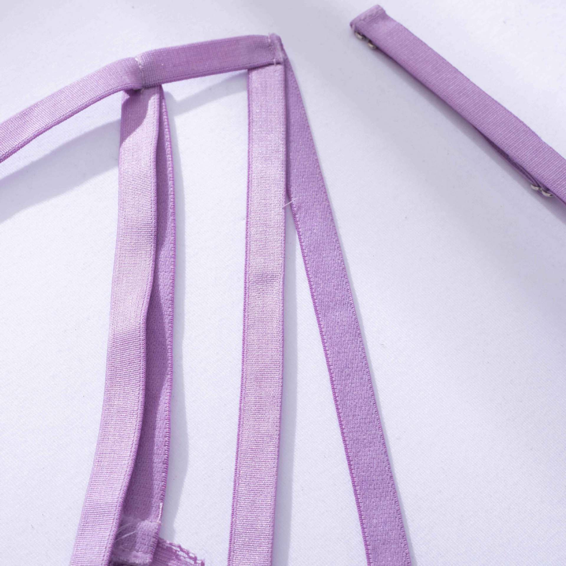 Lavender Whisper Sheer Balconette Lingerie Set