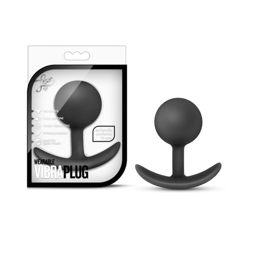 Luxe Wearable Vibra Plug Black