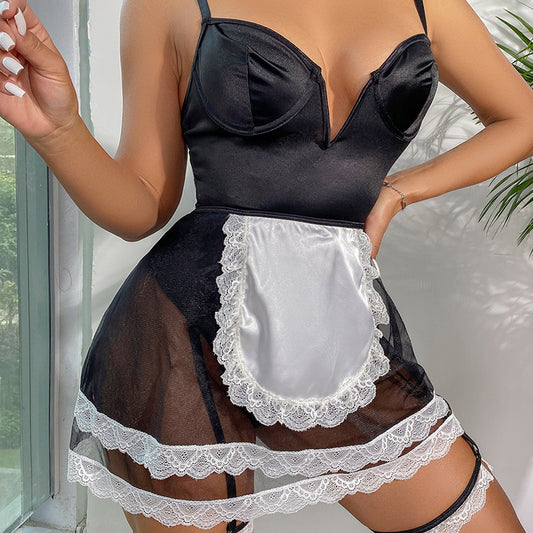 Maid Costume Princess Style Short Skirt - Sexy Costumes
