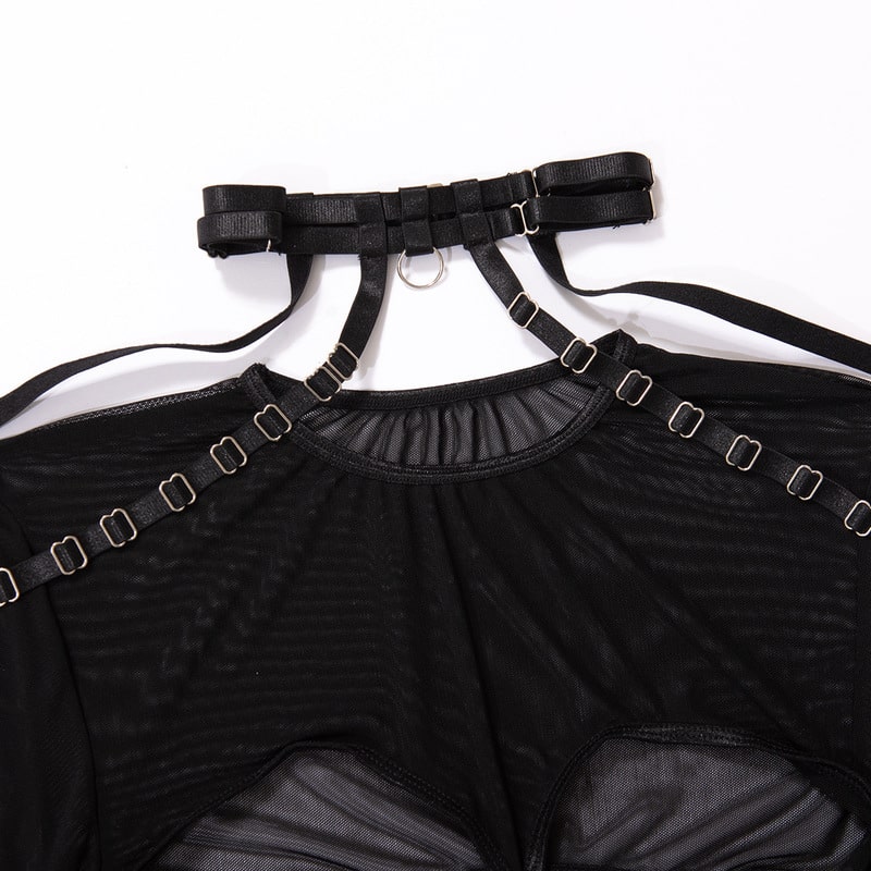 Mesh See-through Sexy Lingerie Set
