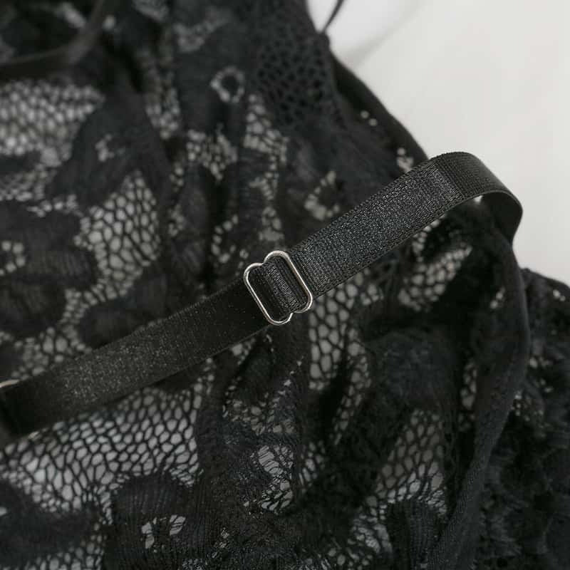 Multicolor Lace Floral Sheer Sexy Teddies