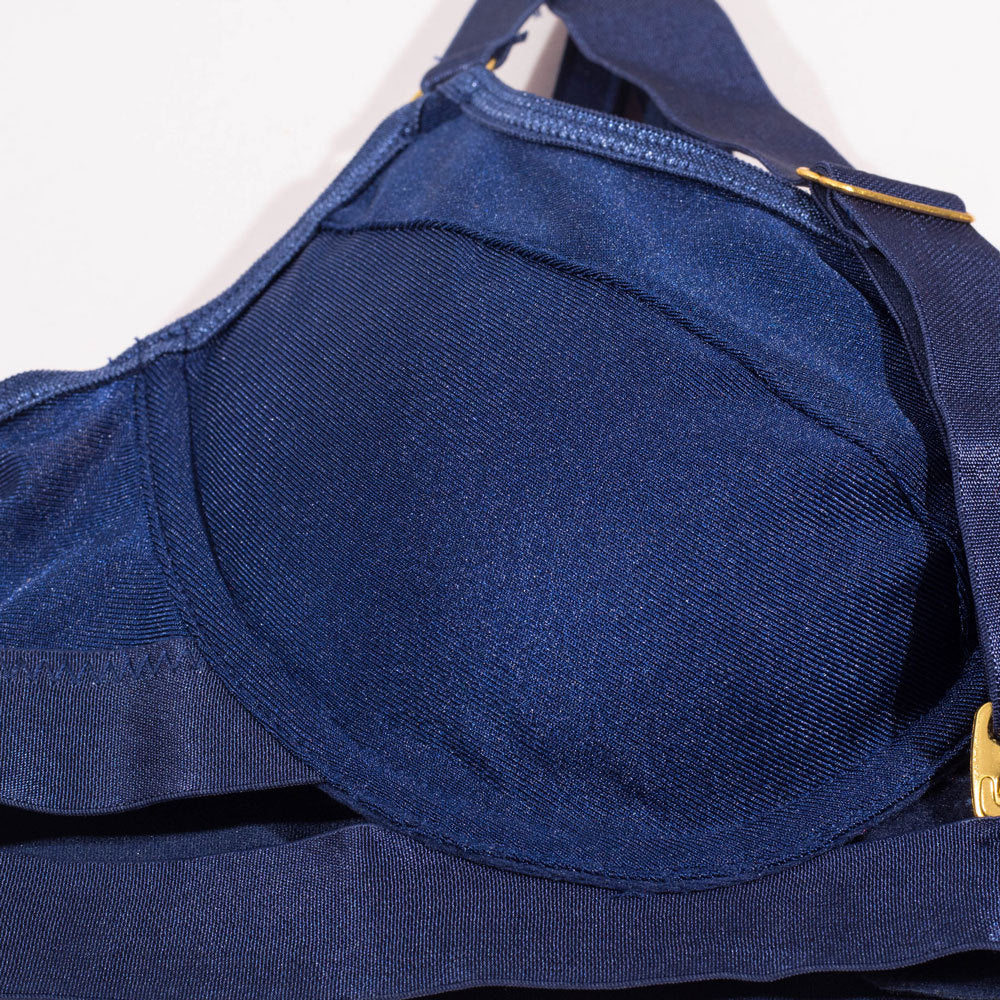 Nautical Charm Push-Up Bra and Panties Set