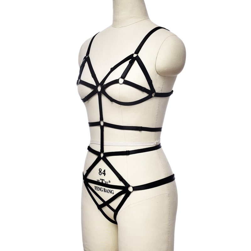Nightclub Breasts Chest Harness Lingerie