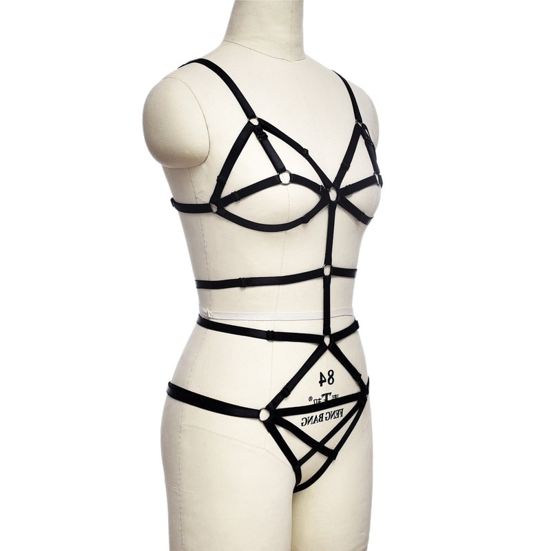 Nightclub Breasts Chest Harness Lingerie