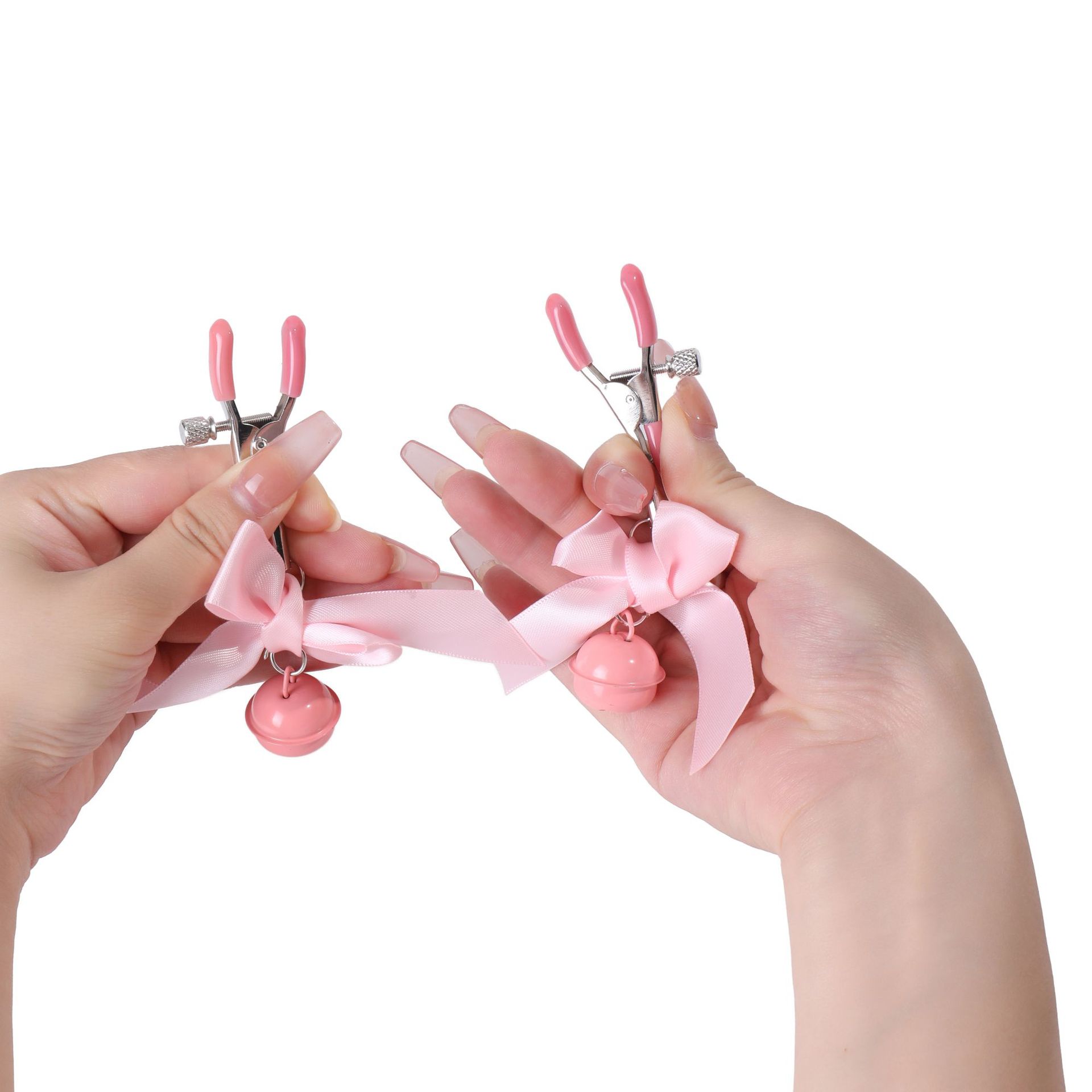 Nipple Clamps with Bow Ribbon