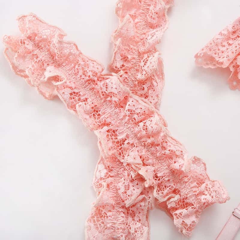 Cute Sexy Lace Teddy Lingerie Set