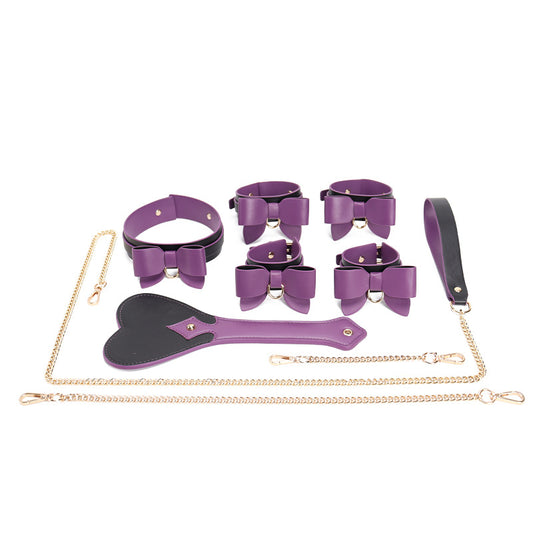 Introductory Bondage Kit in Red and Purple