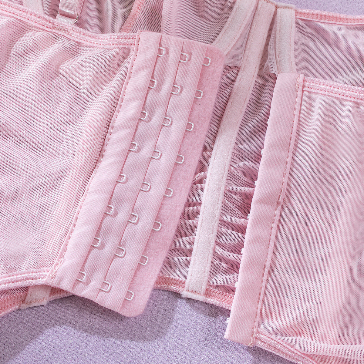 Romantic Tulle Bustier Top with Skirt Set