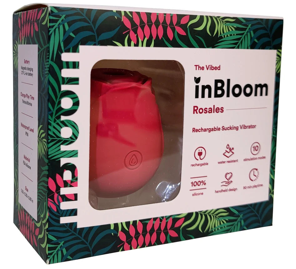 Rose InBloom Rosales Sucking Vibrator