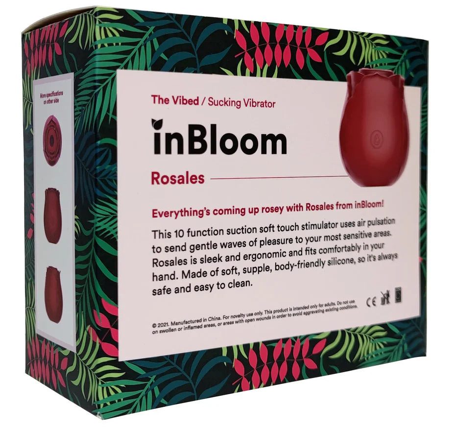 Rose InBloom Rosales Sucking Vibrator